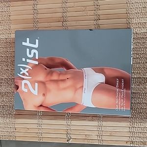 2(x)ist white no show brief